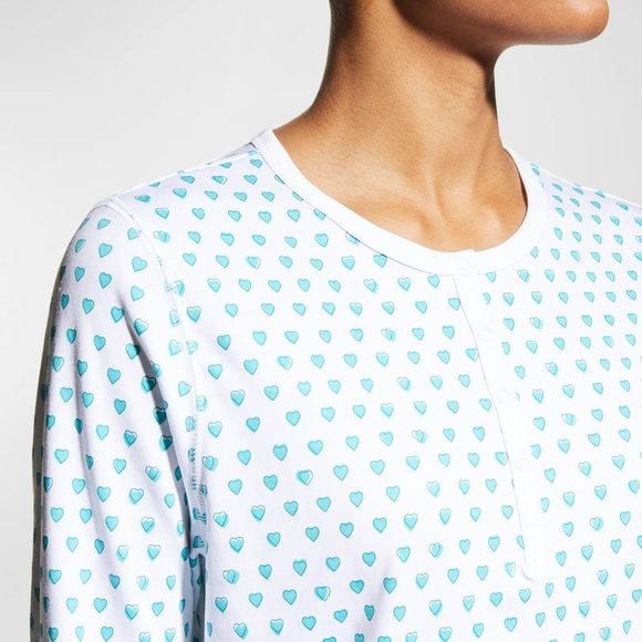 Roller Rabbit Mint Hearts Pajama Set 💚 - Picture 1 of 6